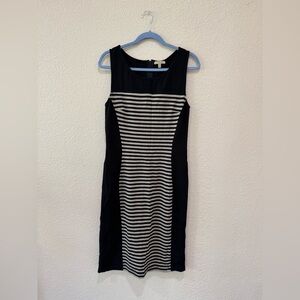 Bordeaux Striped Dress